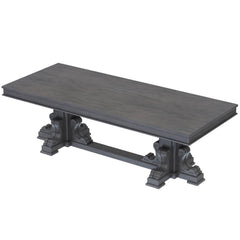 San Marino Solid Mahogany Wood Double Pedestal Dining Table San Marino Solid Mahogany Wood Double Pedestal Dining Table