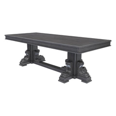 San Marino Solid Mahogany Wood Double Pedestal Dining Table San Marino Solid Mahogany Wood Double Pedestal Dining Table