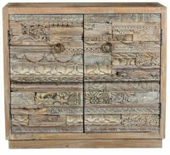 Antique Old Door Solidwood Sideboard Vintage Style Antique Old Door Solidwood Sideboard Vintage Style