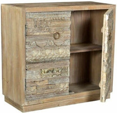 Antique Old Door Solidwood Sideboard Vintage Style Antique Old Door Solidwood Sideboard Vintage Style