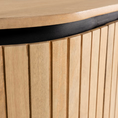 The Attic Camlot Solid Wood Sideboard Natural The Attic Camlot Solid Wood Sideboard Natural