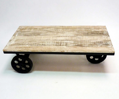 The Attic Hawaii Metal Centre Table Natural The Attic Hawaii Metal Centre Table Natural