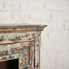 Vintage Reclaimed Wood Rustic Cabinet Pink Vintage Reclaimed Wood Rustic Cabinet Pink