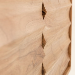 The Attic Carlat Solid Wood Sideboard Natural The Attic Carlat Solid Wood Sideboard Natural