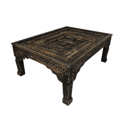 Antique Indian Old Door Solid Wood Coffee Table C15 Antique Indian Old Door Solid Wood Coffee Table C15