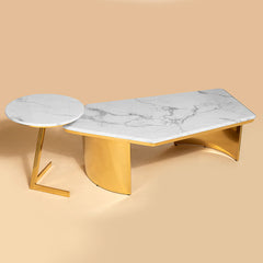 Opulent Orbit Centre Table for Living Room - Set of 2 (Stainless Steel) Opulent Orbit Centre Table for Living Room - Set of 2 (Stainless Steel)