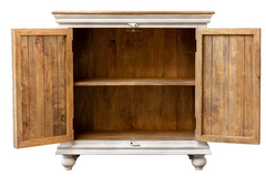 Antique Indian Floral Hand Carved Solid Wooden Vanity 90x45x90cm A0124  -   Antique Indian Floral Hand Carved Solid Wooden Vanity 90x45x90cm A0124  -