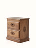 Indian Hand Carved Solid Wood Bedside Table 80 Indian Hand Carved Solid Wood Bedside Table 80