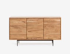 The Attic Carlat Solid Wood Sideboard Natural The Attic Carlat Solid Wood Sideboard Natural