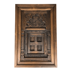 Antique Indian Old Door Solid Wood Coffee Table C16 Antique Indian Old Door Solid Wood Coffee Table C16