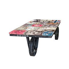 The Attic Jack Metal Centre Table Black The Attic Jack Metal Centre Table Black