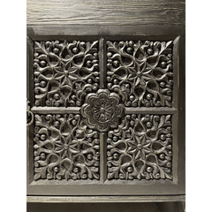 Indian Hand Carved Solid Wood TV Unit 20 Indian Hand Carved Solid Wood TV Unit 20