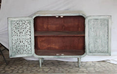 Indian Hand Carved Solid Wood Cabinet D64 Indian Hand Carved Solid Wood Cabinet D64