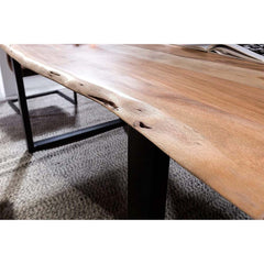 The Attic Live Edge Dining Table Honey 180 Cm The Attic Live Edge Dining Table Honey 180 Cm