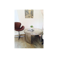 Aviator Aluminium Aviation rivet detail unusual Aviator Coffee Table 90cm Aviator Aluminium Aviation rivet detail unusual Aviator Coffee Table 90cm