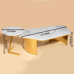 Opulent Orbit Centre Table for Living Room - Set of 2 (Stainless Steel) Opulent Orbit Centre Table for Living Room - Set of 2 (Stainless Steel)