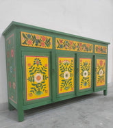 Avani Indian Hand Painted Solid Wood Sideboard C19
