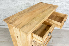 Indian Hand Carved Brass Work Solid Wood Cabinet Natural 04 Indian Hand Carved Brass Work Solid Wood Cabinet Natural 04