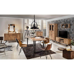 The Attic Live Edge Dining Table Honey 180 Cm The Attic Live Edge Dining Table Honey 180 Cm
