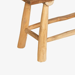 Indian Hand Carved Solid Wood Bench B5 Indian Hand Carved Solid Wood Bench B5