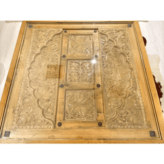 Indian Hand Carved Solid Wood Coffee Table C18 Indian Hand Carved Solid Wood Coffee Table C18