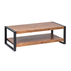 The Attic Kaley Solid Wood Coffee Table Large Honey The Attic Kaley Solid Wood Coffee Table Large Honey