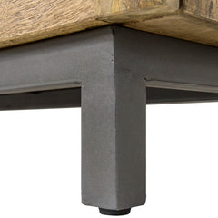 Indian Hand Carved 3 Door Solid Wood Sideboard Indian Hand Carved 3 Door Solid Wood Sideboard