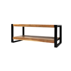 The Attic Kaley Solid Wood Coffee Table Natural The Attic Kaley Solid Wood Coffee Table Natural