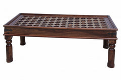 Mogra Antique Brass Work Rajasthan Re-Run Centre Table Mogra Antique Brass Work Rajasthan Re-Run Centre Table