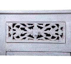 Indian Handmade Solid Wood Carved Sideboard Indian Handmade Solid Wood Carved Sideboard