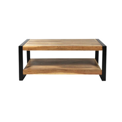 The Attic Kaley Solid Wood Coffee Table Natural The Attic Kaley Solid Wood Coffee Table Natural