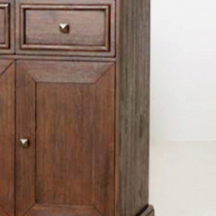 The Attic Francisco Solid Wood Sideboard Honey The Attic Francisco Solid Wood Sideboard Honey