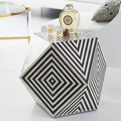 MAAYA Bone Inlay Small Coffee Table MAAYA Bone Inlay Small Coffee Table