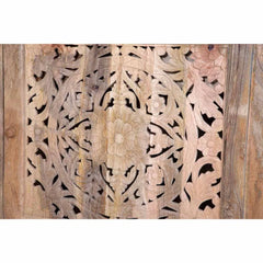 Indian Handmade Solid Wood Carved Sideboard Indian Handmade Solid Wood Carved Sideboard