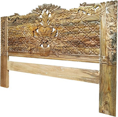 Hand Carved King Size Bed Headboard Bed Head H1 Hand Carved King Size Bed Headboard Bed Head H1