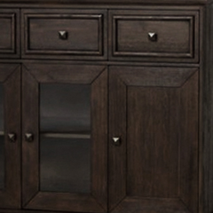 The Attic Francisco Solid Wood Sideboard Walnut The Attic Francisco Solid Wood Sideboard Walnut