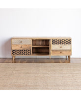 The Attic Solid Wood TV Unit