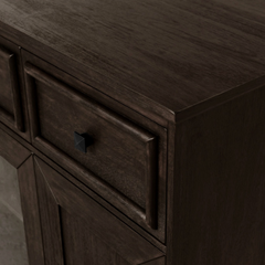 The Attic Francisco Solid Wood Sideboard Walnut The Attic Francisco Solid Wood Sideboard Walnut