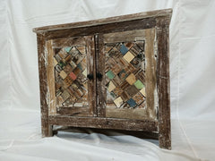 Liberty Reclaimed Wood Boat Timber Small Cabinet Shoe Rack Liberty Reclaimed Wood Boat Timber Small Cabinet Shoe Rack