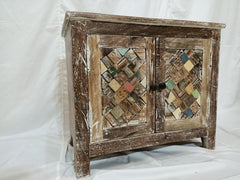 Liberty Reclaimed Wood Boat Timber Small Cabinet Shoe Rack Liberty Reclaimed Wood Boat Timber Small Cabinet Shoe Rack