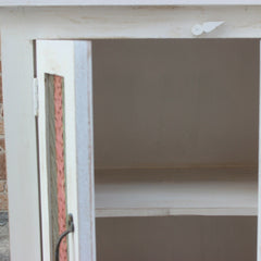 Rainbow Block Print Reclaimed boat wood Small Sideboard Buffet Carved doors 90cm Rainbow Block Print Reclaimed boat wood Small Sideboard Buffet Carved doors 90cm