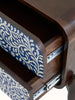 Bone Inlay Sheesham Wood Bedside Table 78 Bone Inlay Sheesham Wood Bedside Table 78