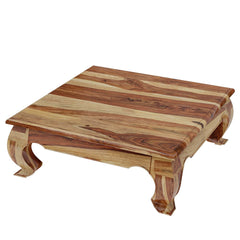 Rustic Solid Wood Large Opium Coffee Table Natural Rustic Solid Wood Large Opium Coffee Table Natural