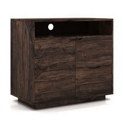 The Attic Hepburn Solid Wood Sideboard Walnut The Attic Hepburn Solid Wood Sideboard Walnut