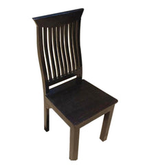 Mediterranean Modern Ebony 6 Person Dining Set with Bench Mediterranean Modern Ebony 6 Person Dining Set with Bench