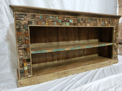 Liberty Reclaimed timber Boat Wood Bookshelf Book stand Display Book Shelf Liberty Reclaimed timber Boat Wood Bookshelf Book stand Display Book Shelf