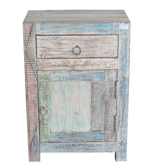Rainbow Reclaimed Bedside Cabinet Rainbow Reclaimed Bedside Cabinet
