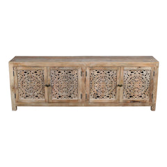 Indian Hand Carved Solid Wood TV Units B17 Indian Hand Carved Solid Wood TV Units B17