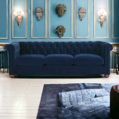 Chesterfield Brenna 3 Seater Solid Wood Fabric Sofa CHSE02 Chesterfield Brenna 3 Seater Solid Wood Fabric Sofa CHSE02