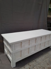 Handmade Indian Hand Carved Solid Hard Wood Blanket Box 140x52x50 cm Handmade Indian Hand Carved Solid Hard Wood Blanket Box 140x52x50 cm